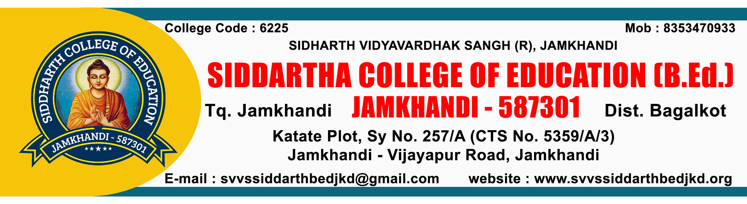 Siddharth College of Education, Jamkhandi